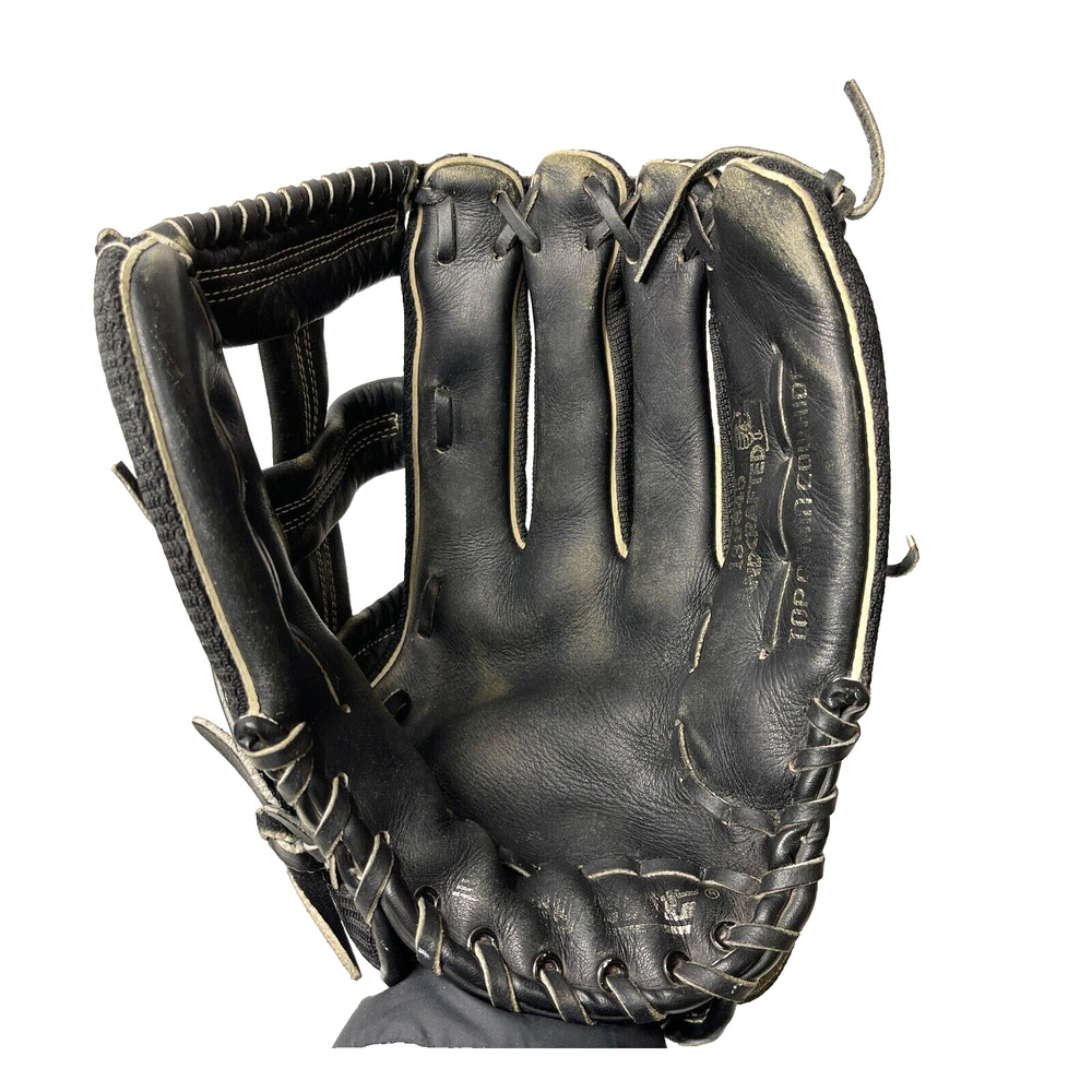 Vintage Regent Baseball Glove Left Hand Throw Black Open Web LHT Sports